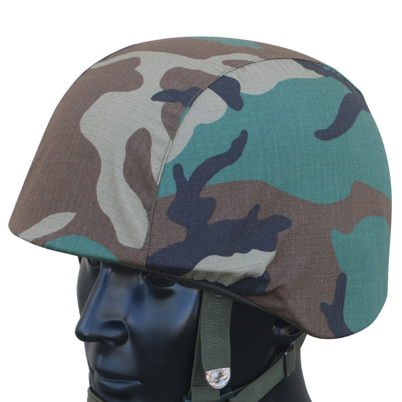 03 Kevlar casco nuevo camuflaje táctico cubierta de casco gancho elástico entrenamiento protector cubierta de casco de acero stock