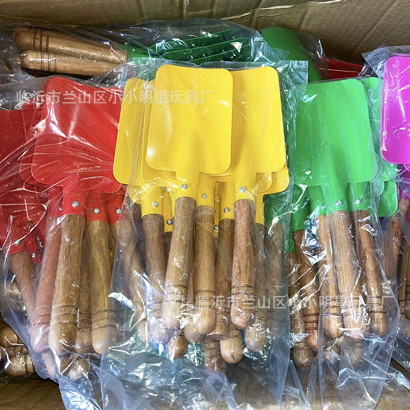 Детская игрушечная лопата для посадки цветов и растений, красочная лопата для пляжного отдыха, игр с песком, копания диких овощей, пляжная лопата.