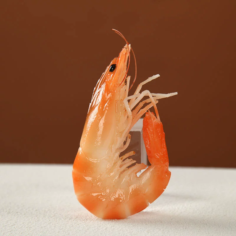 Модель красных креветок, зеленых креветок, креветок, раков, креветок для очистки, креветок Лангостино, креветок-модель морепродуктов