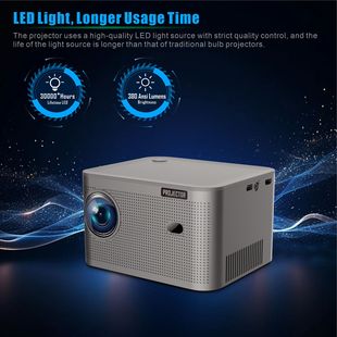 New Autofocus Projector Home Theater 1080P Hd Wifi Wireless Mobile Phone Bedroom Living Room Projection