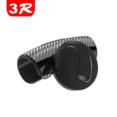 Car steering wheel power ball, handle assist device, power saver, steering ball, steering wheel gravity ring (Steering wheel booster) - 3r2151-black