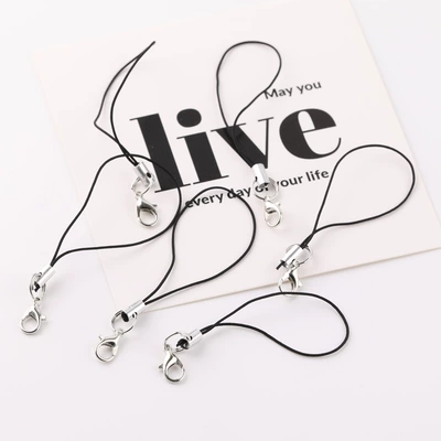 Chain Connectors, and Small Accessories | Zərgərlik ara hissələri - mobile-phone-rope-10-pieces