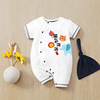 Summer thin children's cartoon overall for new born for baby