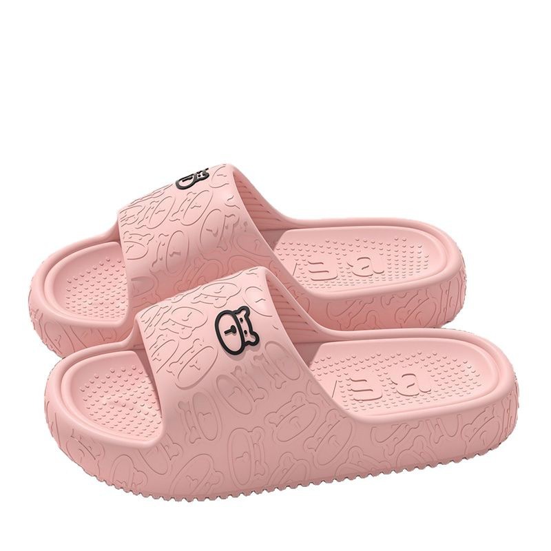 Zapatillas de fondo grueso damas de verano para usar un nuevo estilo de baño interior EVA no olor zapatillas caseras