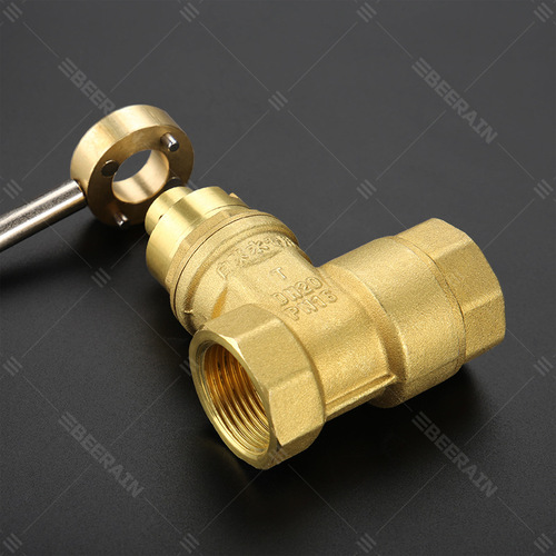 GB59-1 copper valve with check closure gate valve water meter front encrypted anti-theft brass magnetic closure valve