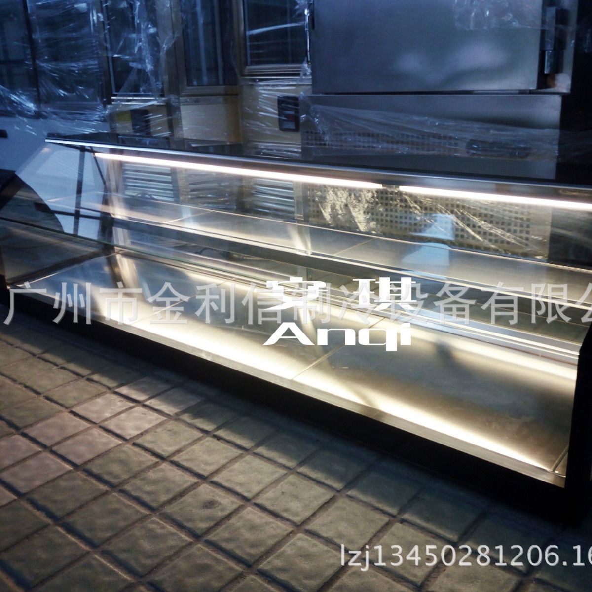 新款黑色异形直角双层麦香包马蹄糕保温暖柜菠萝包葡挞保温展示柜