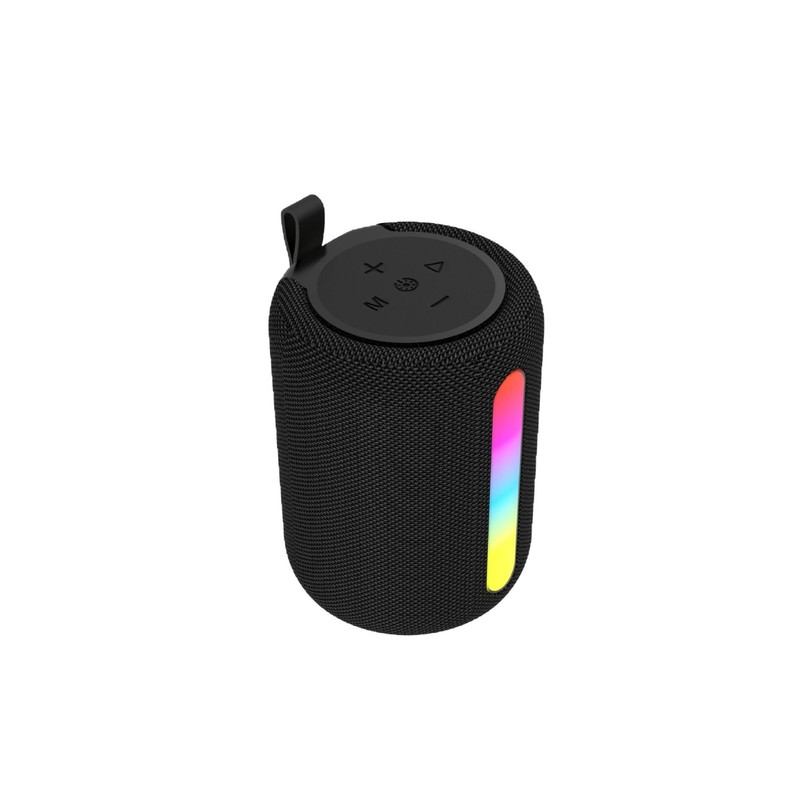 新しいbluetoothスピーカー無線サブウーファ屋外ポータブルRGBカラーライトカバー布携帯型カードオーディオ卸売り|undefined