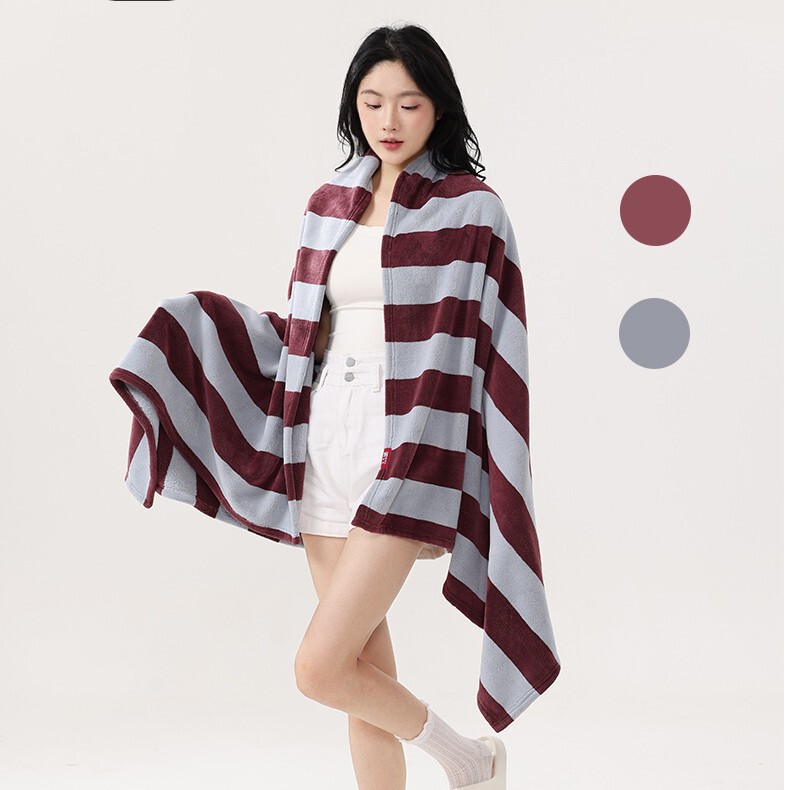 Microfiber Striped Beach Towel Amazon Cross-Border Absorbent Bath Towel Quick-Drying Striped Adult Swimming Beach Towel