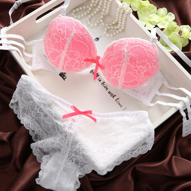 902 Secret Product Fashion Sexy Lace Women's Underwear Set Bra_voghion.com