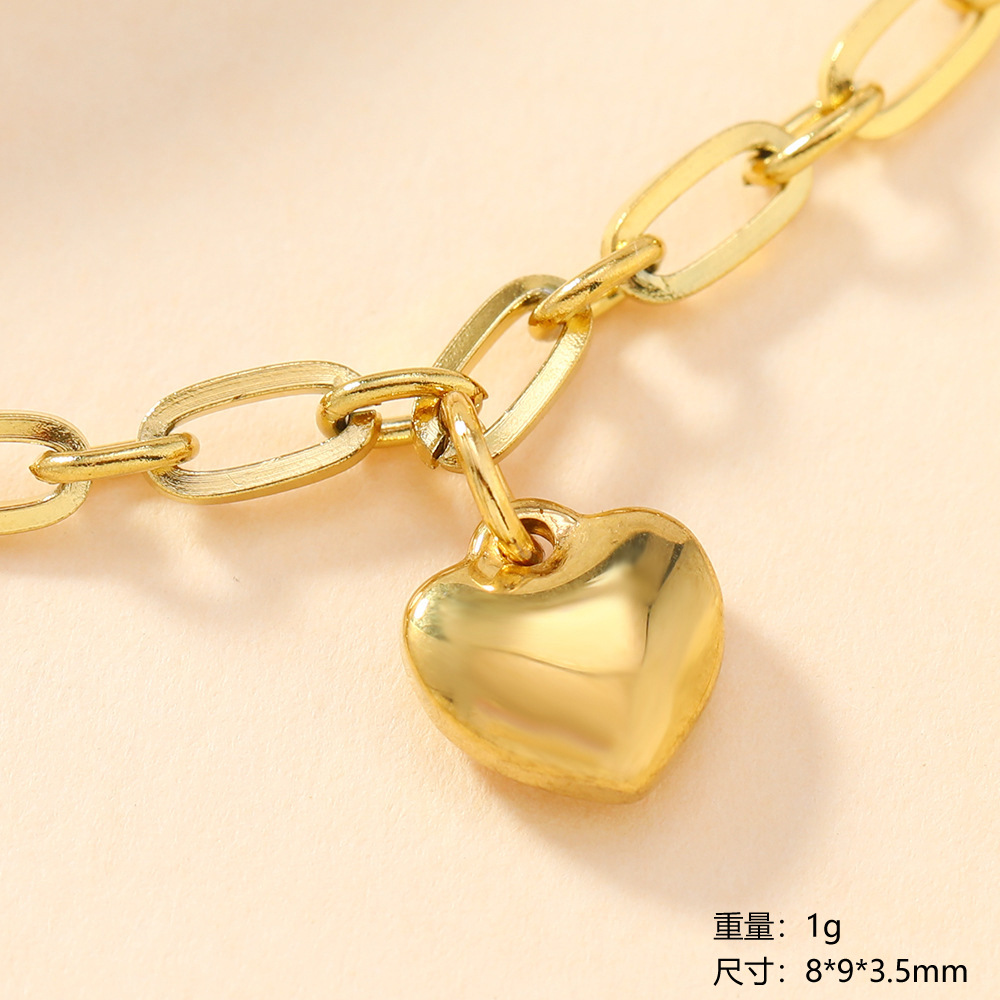 Colgante único transfronterizo de acero inoxidable fundición pulsera collar colgante amor cruz elemento diy accesorios