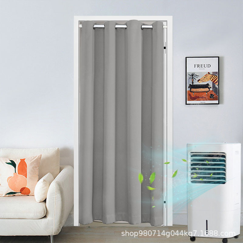 Cross-Border Special-Purpose Punch-Free Door Curtains, Doorways, Privacy Corridor Door Curtains, Air-Conditioning Temporary Partitions, Storage Partitions, Wall Curtains