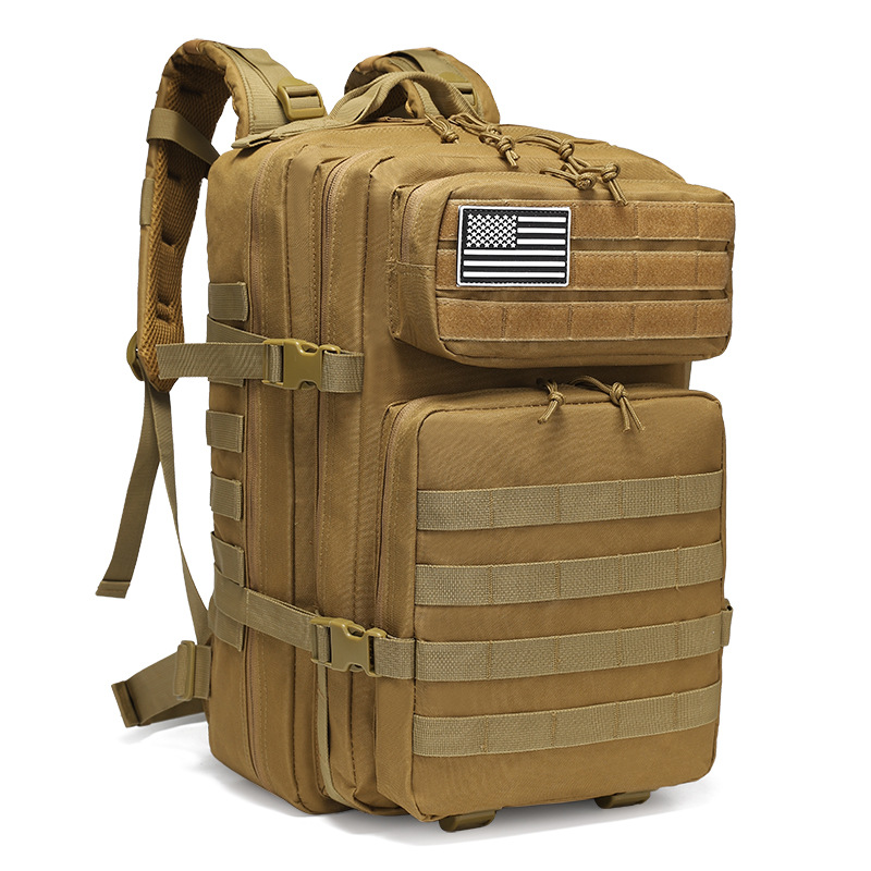 Cross-Border Tactical Backpack, Outdoor Large-Capacity Multi-Functional Backpack, Travel Business Trip Computer Bag, Mountaineering Sports Backpack