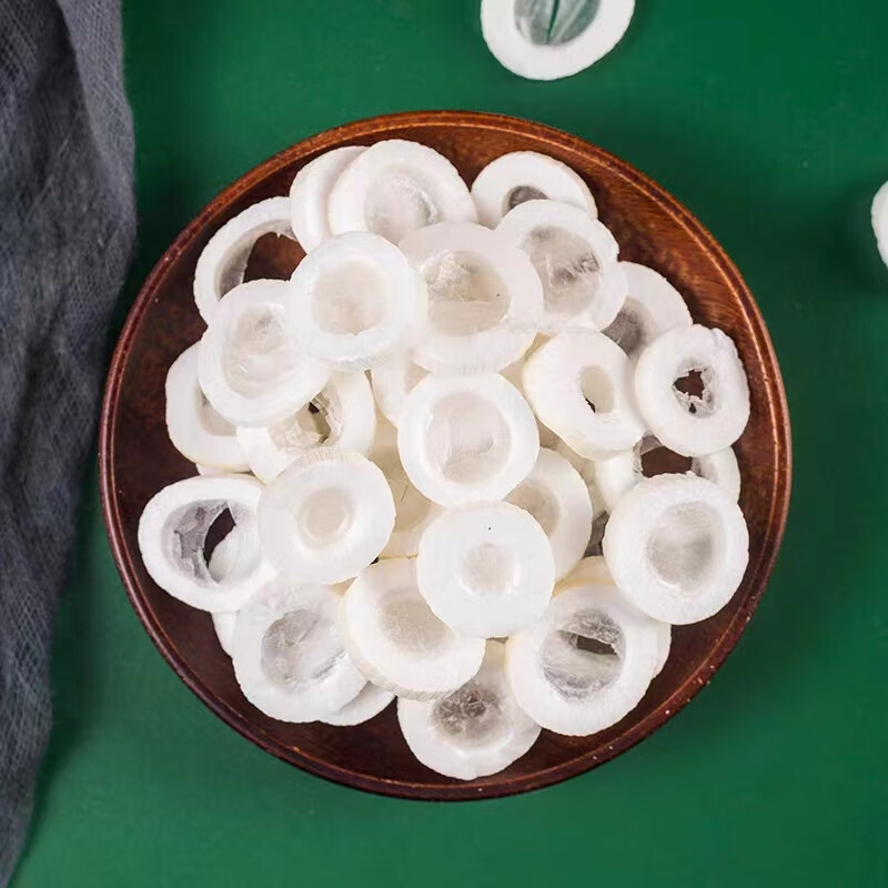 Tong Cao Rice Paper Pith Dried Herbal Slices 500g for Decoctions and Soups quality and texture