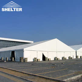 赛尔特工业厂房大型铝合金结构篷房建筑物流仓库仓储帐篷防雨棚房