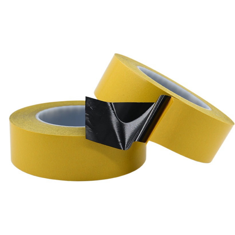 0,2 marco de pantalla espesado pegajoso fijo fuerte PET adhesivo de doble cara adhesivo de alta temperatura resistente a altas temperaturas sombreado negro adhesivo de doble cara