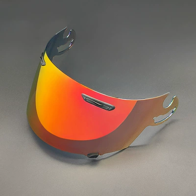 RR5 helmet lens plating adapter RX-7,QUAMTUM-J,ASTRO-IQ mirror motorcycle helmet accessories (Dəbilqə (Kaska) aksesuarları) - rr5-tea-red
