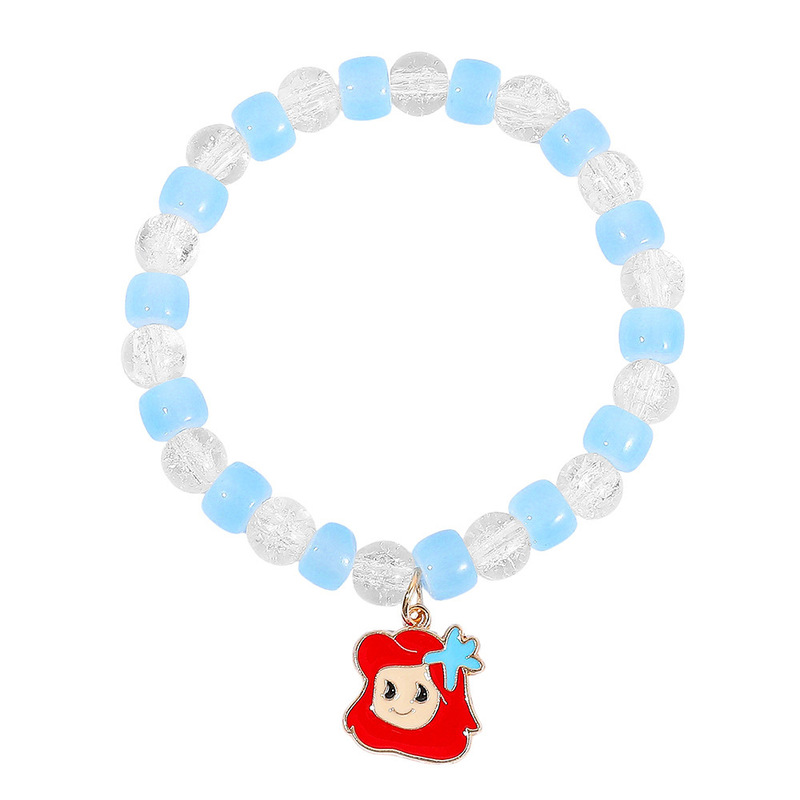 Cross-Border European and American Cartoon Animation Cute Snow White Bracelet Fashion Beaded Charm Pendant Bracelet Jewelry Wholesale Cross-Border European and American Cartoon Animation Cute Snow White Bracelet Fashion Beaded Charm Pendant Bracelet Jewelry Wholesale