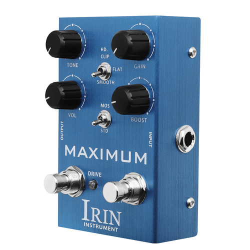 IRIN electric guitar effector sound simulation distortion overdrive ten-band EQ equalizer guitar pedal