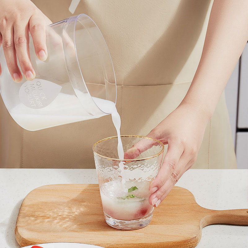 Filtro de yogur redondo tipo empuje humedad suero separación yogur viejo filtro malla yogur comprimido artefacto