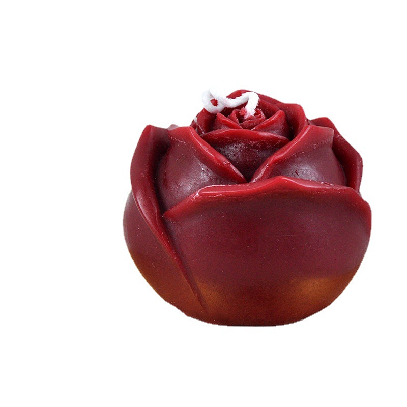 Creativo Día de San Valentín regalo vintage Rosa flor aromaterapia vela creativo Regalo boda aromaterapia hogar pequeños adornos