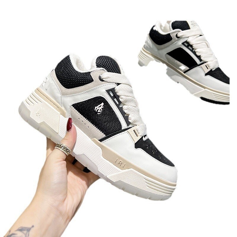 2024 New Amiri Bread Shoes Dad Shoes Couple Sports Casual Shoes Low-Top Thick-Soled Sneakers for Men and Women