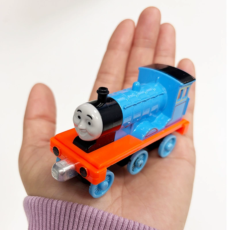 Потрясающая магнитная игрушка паровозик Thomas James Pull Back Little Locomotive с Percy Edward для детей 2–5 лет, сплав, набор 3 головоломки
