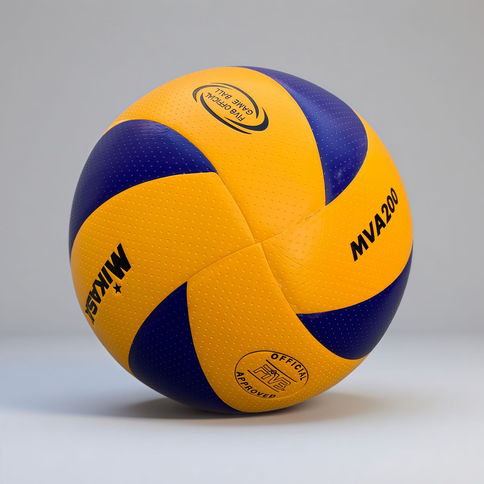 Cross-border No. 5 volleyball made of ultra-fine fiber PU with heat-bonded patches MVA200W300W for middle school student training and competition