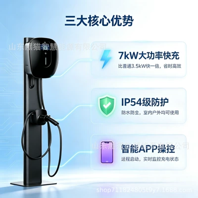 7kW New Energy Electric Vehicle Charging Elektrikli avtomobil şarj cihazları