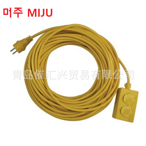 从海外制造商空运进韩国MUJU多出口电源线MULTIOUTLET全系列