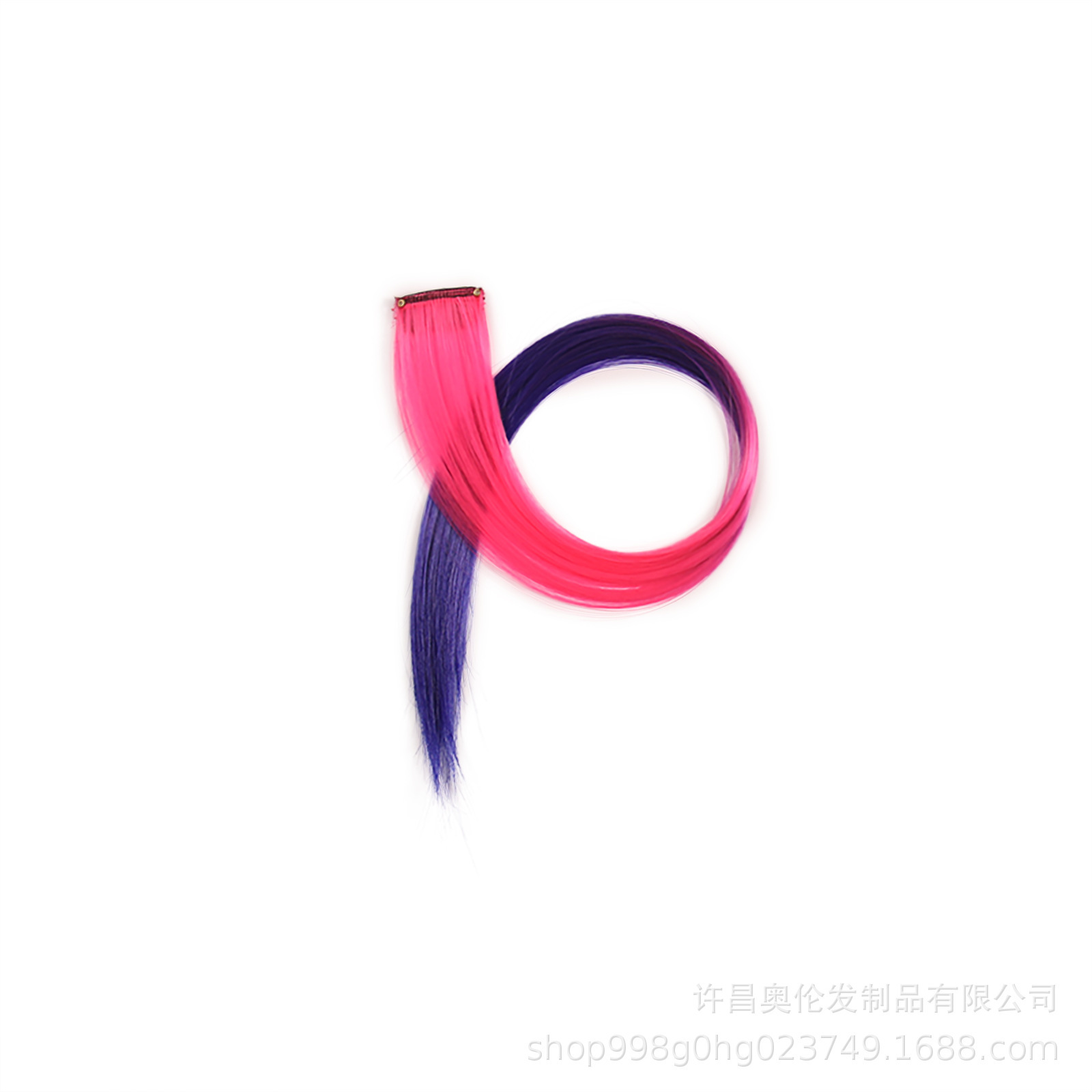 Perucas de color teñido bicolor tricolor orejas teñido una pieza de teñido extensión de cabello fábrica de pelucas en stock al por mayor