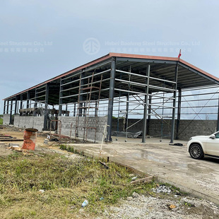 Steel Structure Factory Design and Processing Q235B Material Combination Steel Structure Steel Beams and Steel Columns Load-Bearing Beams Production Steel Structure
