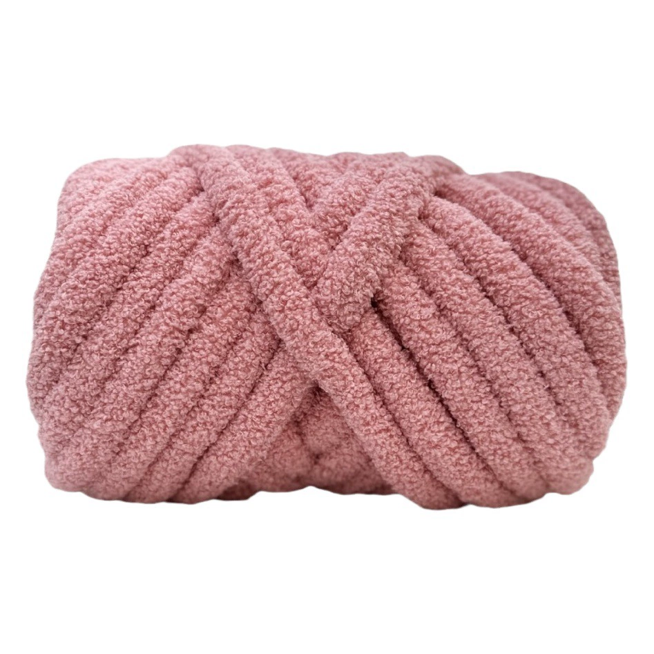 Трансграничная новая плюшевая флисовая овечья шерсть тканая нить, заполняющая ядро марлевая полоса, толстая полоска исландской ткани, линия сумок DIY