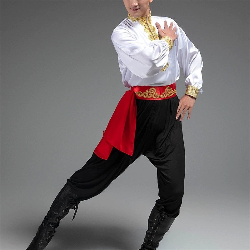 Мужская одежда для выступлений на сцене, уйгурский танец Синьцзяна, 2022, новый стиль, тренировка, художественный экзамен, драма, производитель, трансграничные продажи