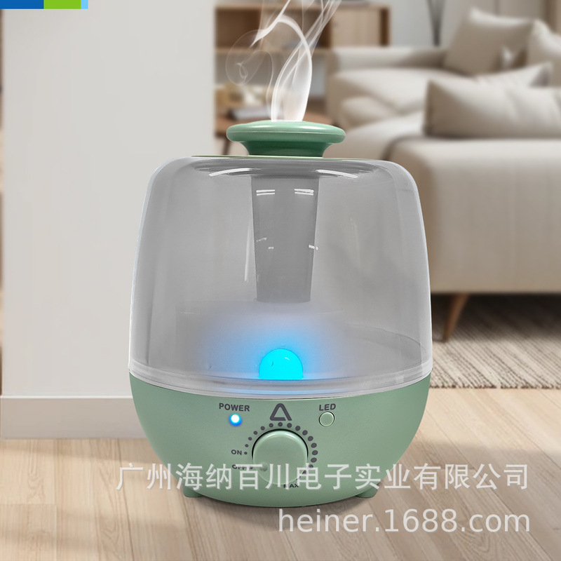 Multi-Light Led Ultrasonic Humidifier Silent Essential Oil Atomization Aromatherapy Machine Purification Diffuser Indoor Humidifier