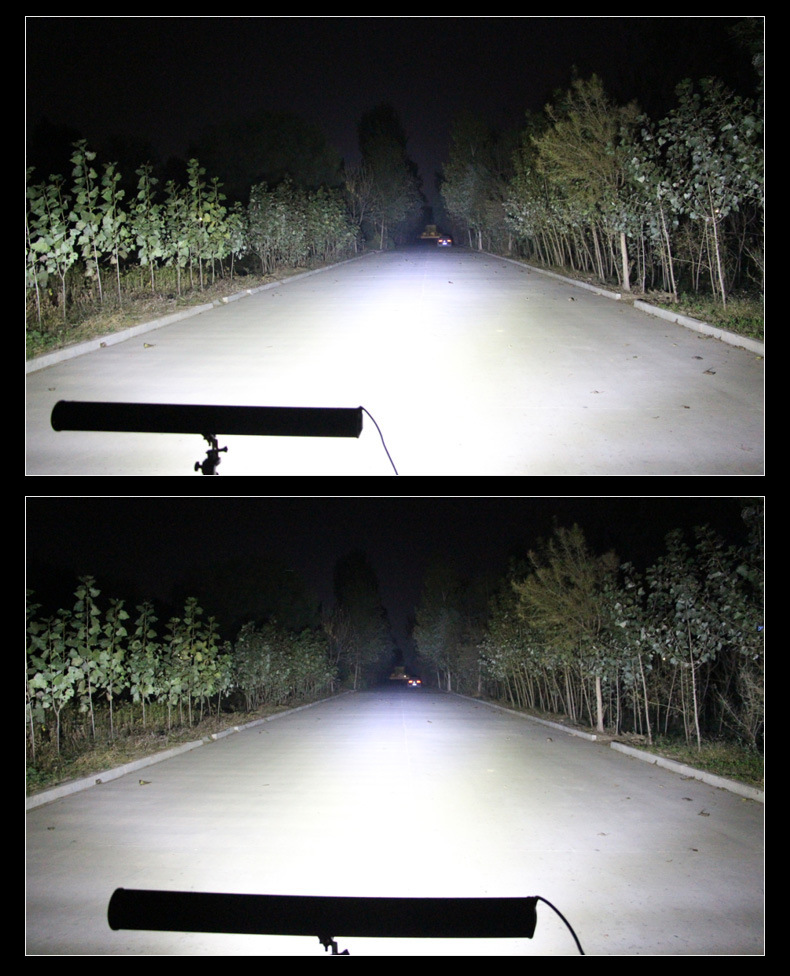 Car Strip Lights Led Spotlights Grille Lights Super Bright Waterproof Truck Front Bumper Lights 12V 24V Off-Road Roof Lights Modification