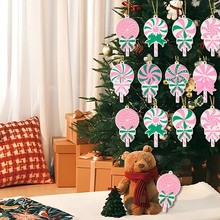 ʥ�������ݰ�candyland PVCʥ����װ�ιҼ��ʺ�����ǽ����˹���