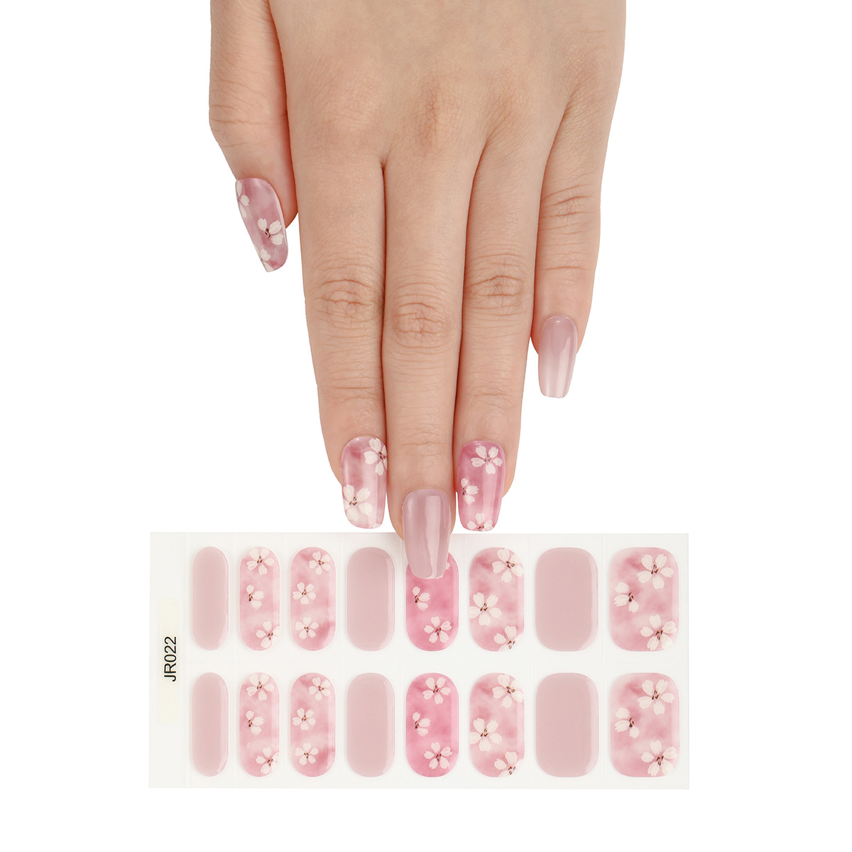 Uña de fototerapia UV gel semi-curado pegatinas impermeables completamente pegatinas semi-curado de segunda generación parche de uñas de gel blando