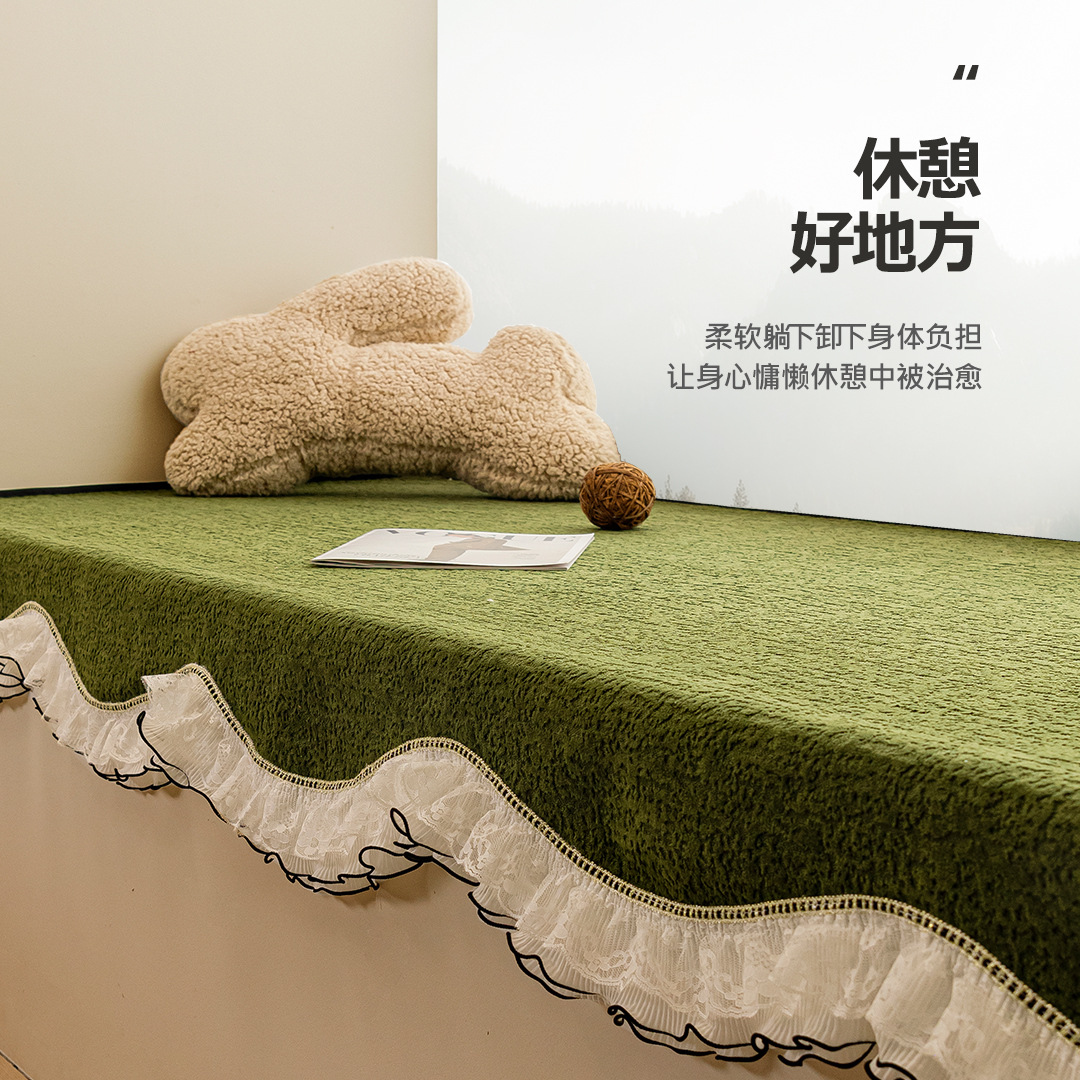 四季通用不规则沙发垫2025新款简约防滑飘窗垫客厅直排坐垫子套罩