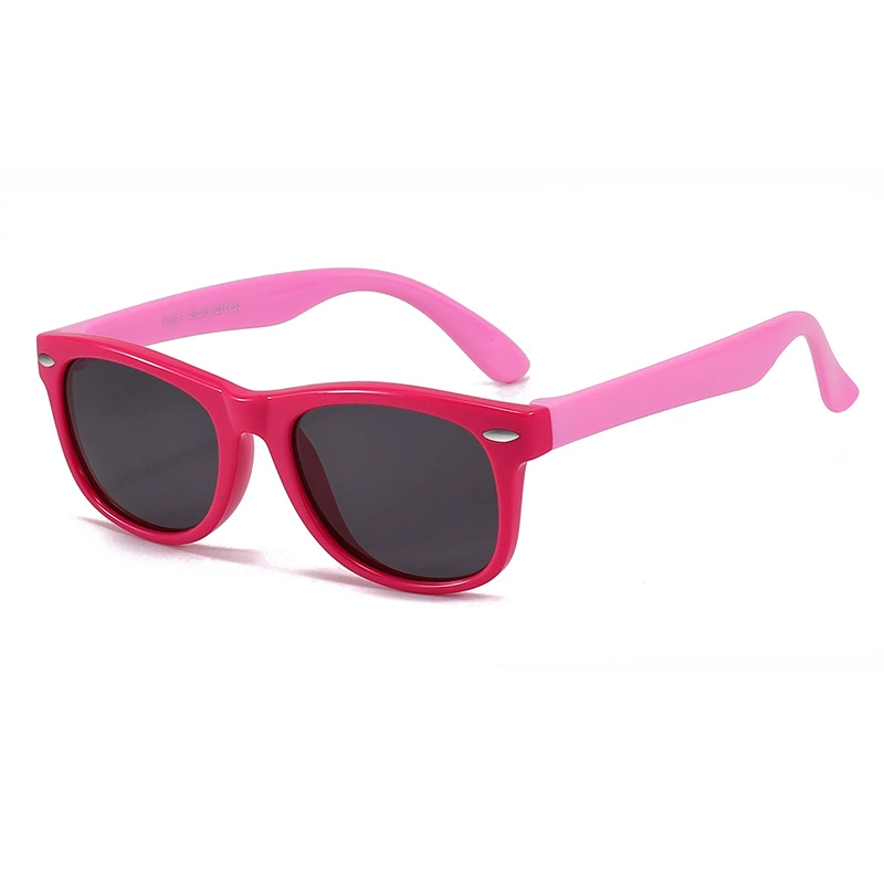 Silicone Children's Sunglasses, UV Protection, TAC Polarized Lenses, Assorted Colors (Ages 2+)