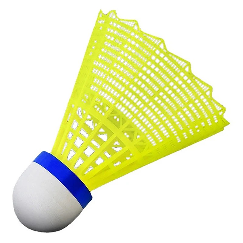 尼龙羽毛球尼龙球塑料球学生室内外训练耐打羽毛球