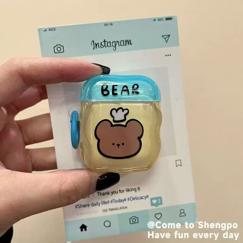 Cute gatito cachorro pingüino West High para Apple Airpods 4 generación inalámbrica Bluetooth auriculares caso pro2