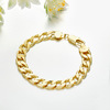14k color plated (length 25cm, width 12mm)