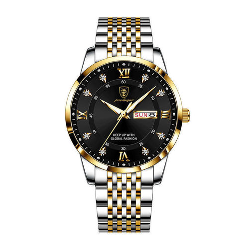 Badaqie New Men's Watch Waterproof Luminous Calendar Korean Quartz Watch AliExpress Dropshipping