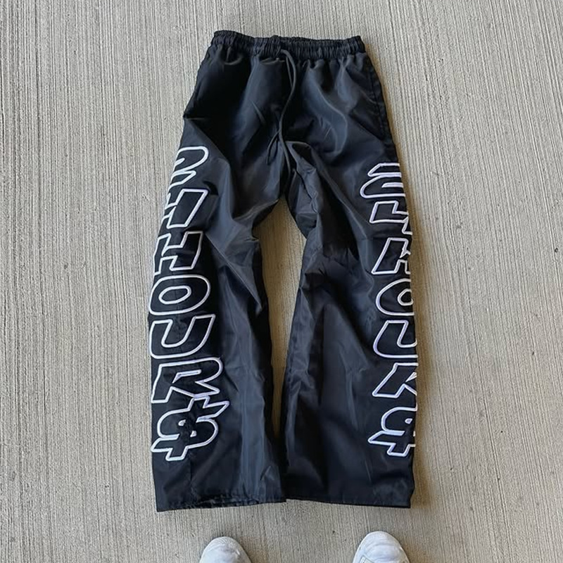 (Cross-border trading), elastic retro trousers, European style