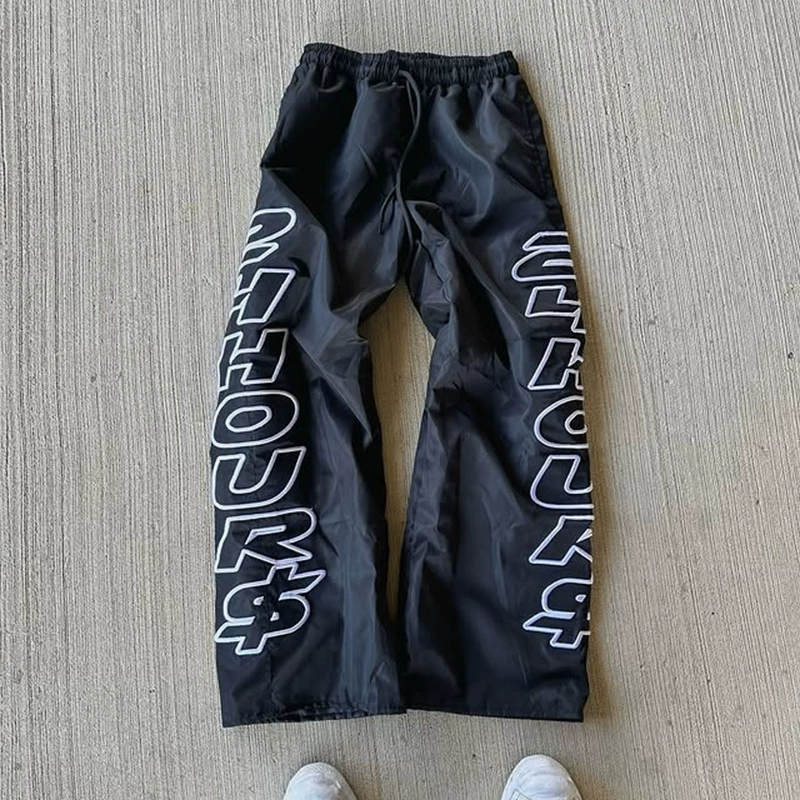 (Cross-border trading), elastic retro trousers, European style
