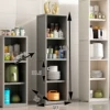[Cabinet increase] Light luxury [No door] Full gray [Large]