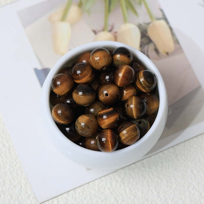 Fine yellow tiger eye stone