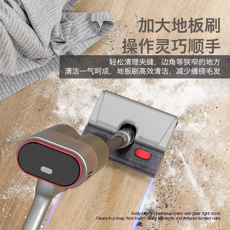 吸尘器家用大吸力有线手持小型大功率强力除螨猫毛多功能吸拖一体|undefined