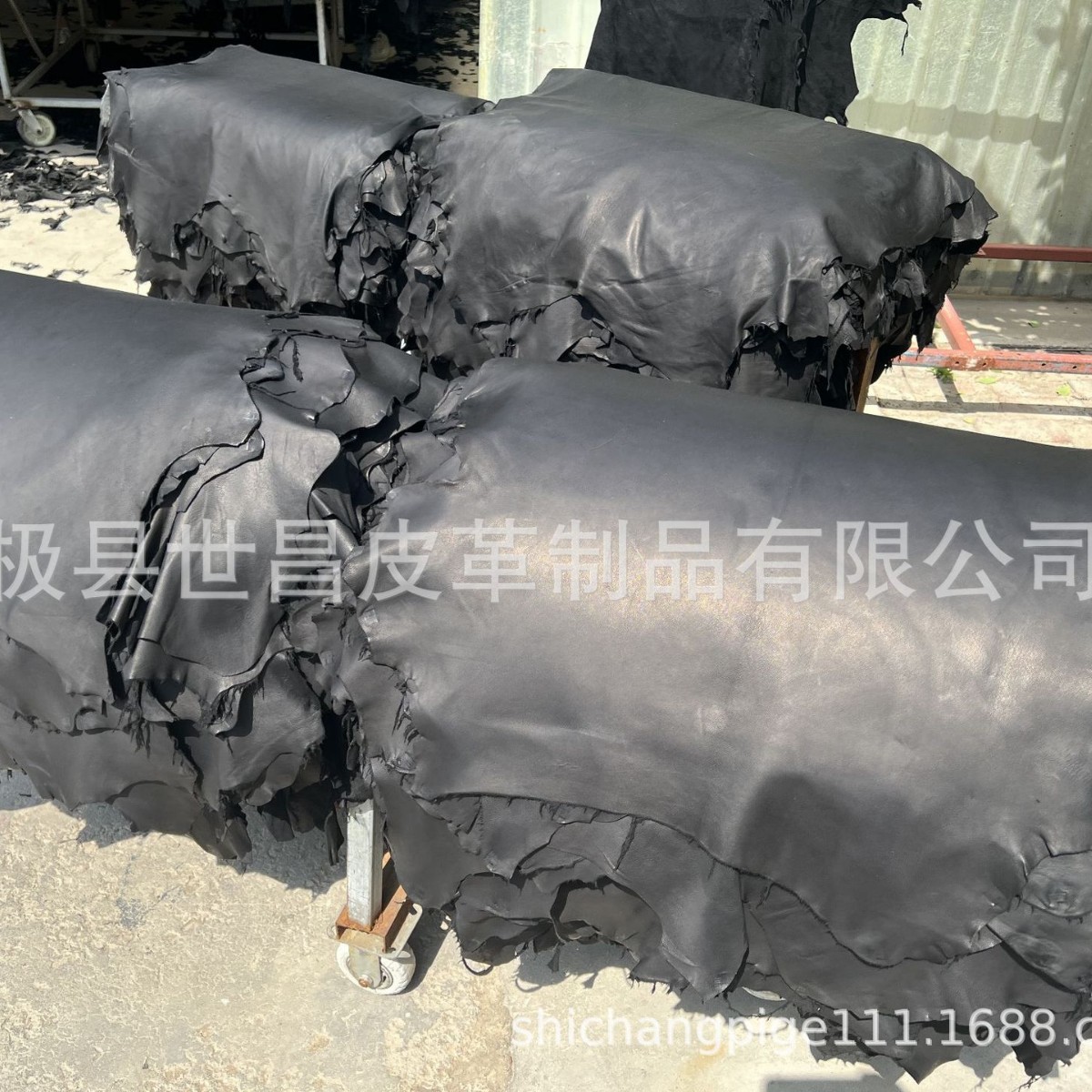 물염색된 검은색 1층 염소가죽, 장갑, 가죽 가방, 가죽 신발, 가죽 등, 공장 직판, 두께 0.8-1.0