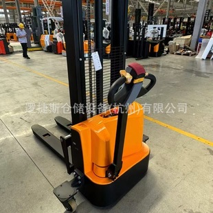 Electric Forklift 2-Ton Step-Type Fully Automatic Stacker Adjustable Loading and Unloading 1.5-Ton Raised Truck Pallet Stacker